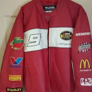Leather Nascar Jacket